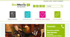 Desktop Screenshot of docmorris-blog.de